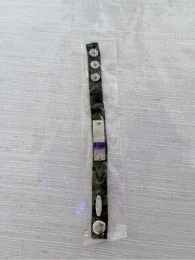 Plunder leather Camo Print Bracelet